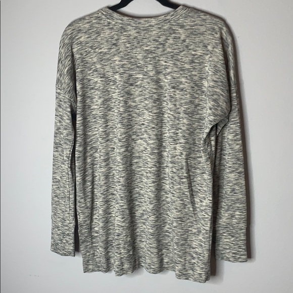 Eddie Bauer gray space dye oversized long sleeve s - Picture 5 of 5